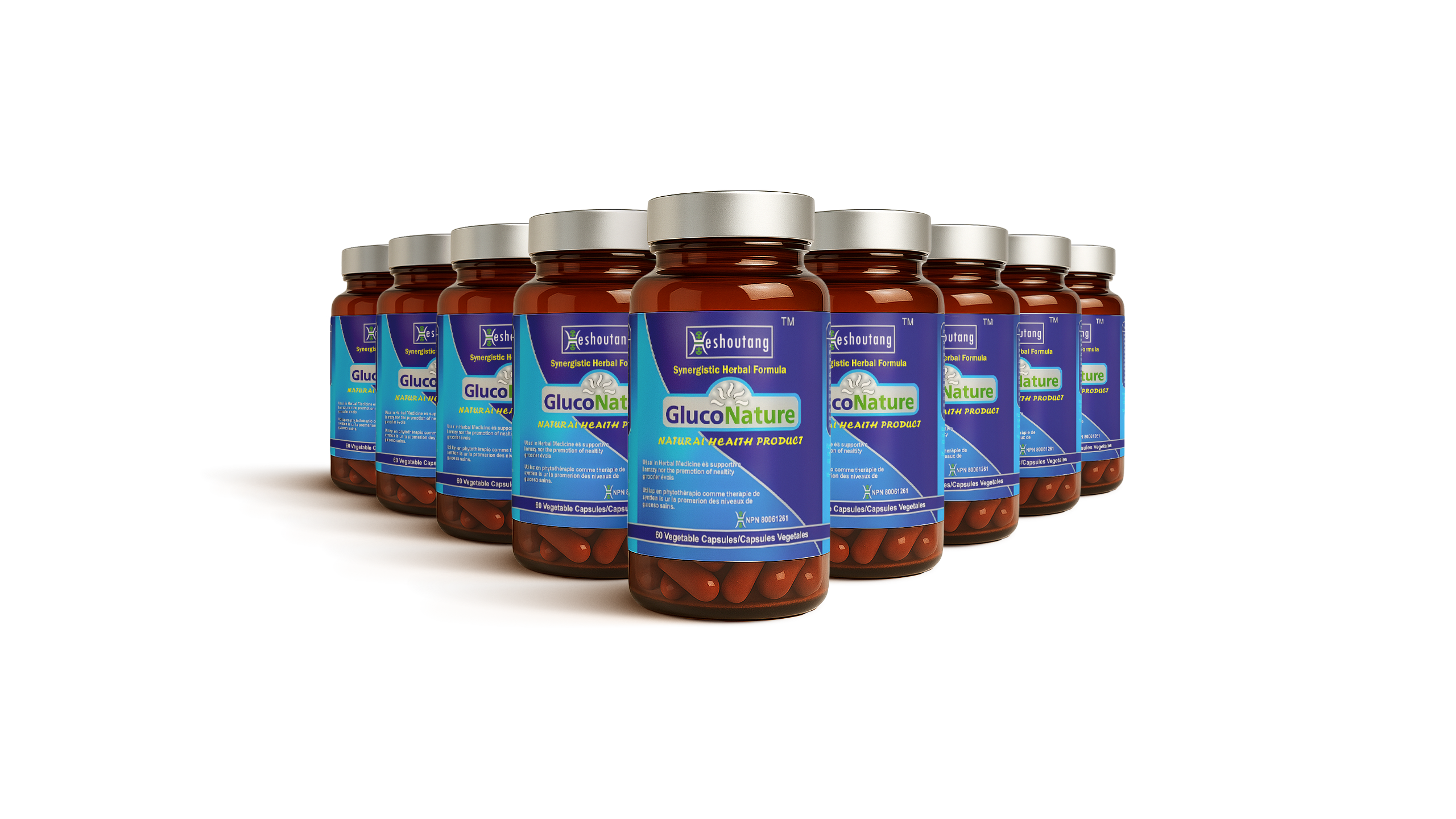 Gluconature (Saver Pack) - Treatment for 3 months(9 bottles)